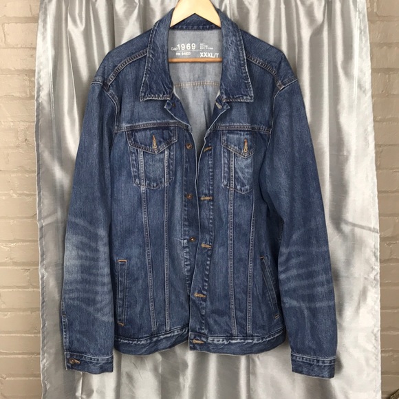 GAP Other - Men’s Blue Denim Gap Jean Jacket Sz 3XLT
